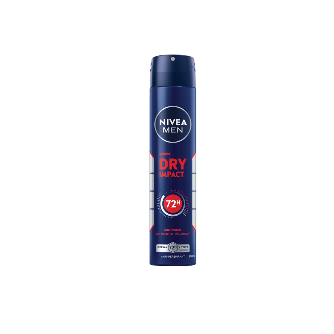 Nivea Men Dry Impact Body Spray, Deodorant Anti-transpirant 150ml