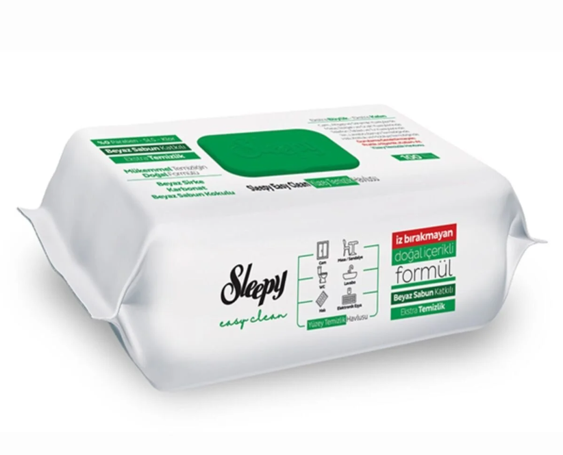 Sleepy Easy Clean Pine Freshness servetele umede multisuprafete, 100 buc