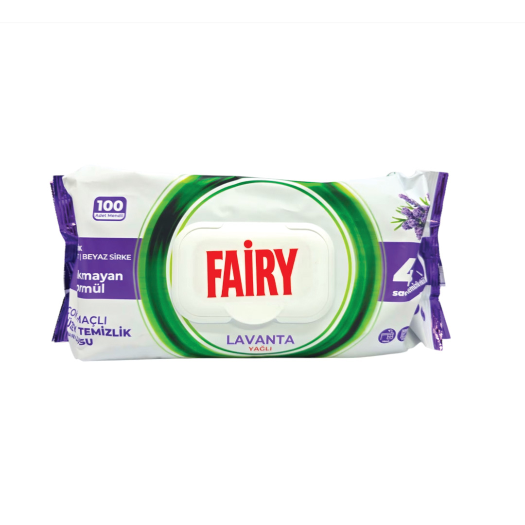 Fairy servetele umede multisuprafete lavanda, 100 buc