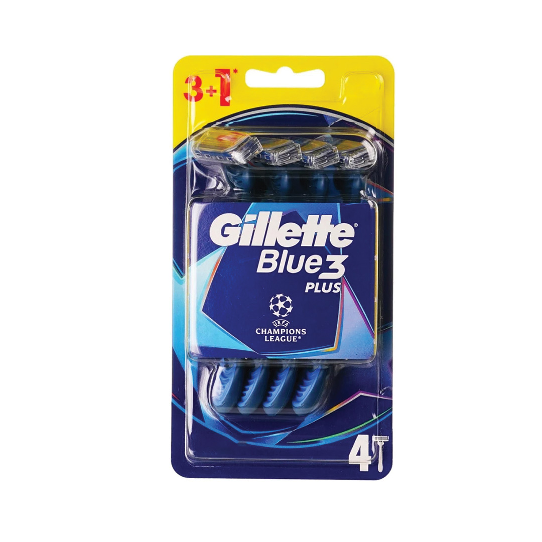 Aparat de ras Gillette Blue 3 3+1 buc