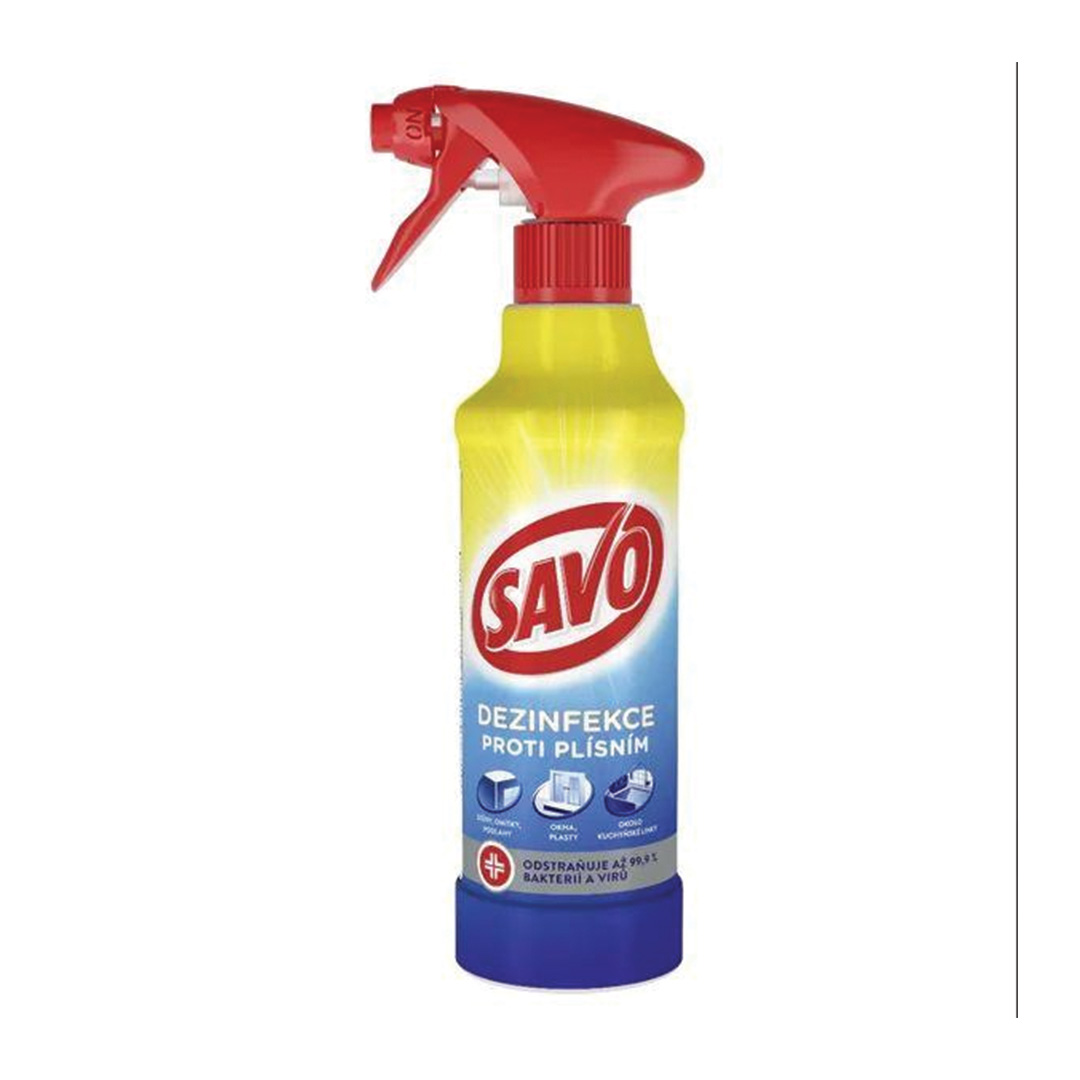 Savo antimucegai spray 500 ml, soluție dezinfectantă contra mucegaiului